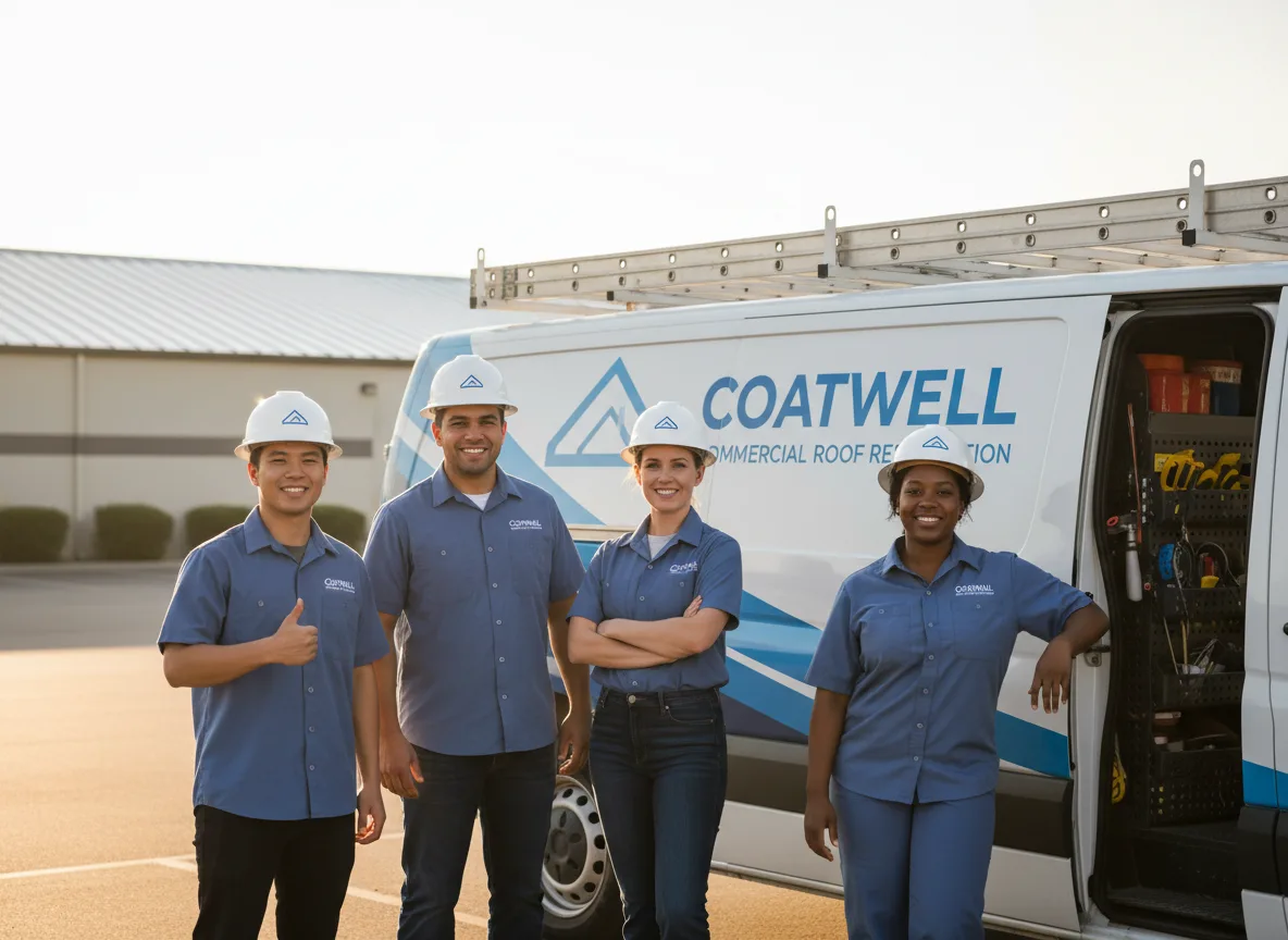 Commercial roof coating company in Montrose, SD